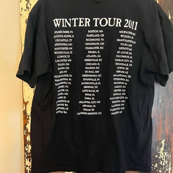 Trans-Siberian Orchestra Winter Tour 2011 Anvil unisex T-shirt. Size L. - Picture 2 of 6